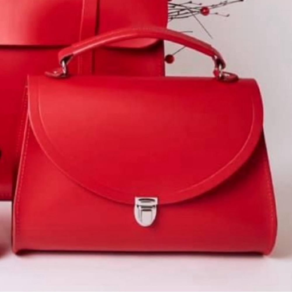 The Cambridge Satchel Company Poppy Bag  Color: Red